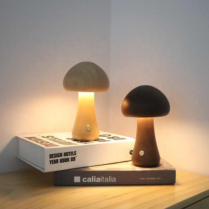 Velusure GlowCap™ Wooden Night Light