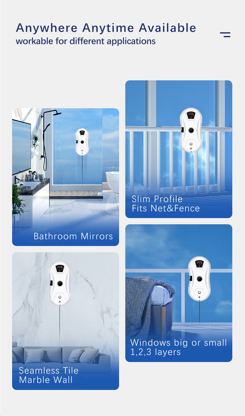 Velusure ClearView™ Window Cleaning Robot