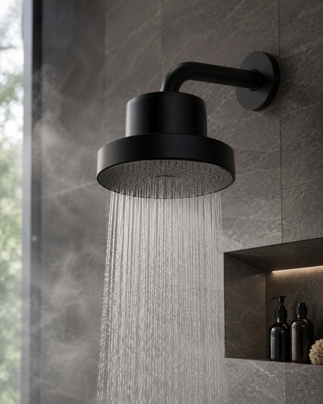 Velusure PureFlow™ Filtered Shower Head