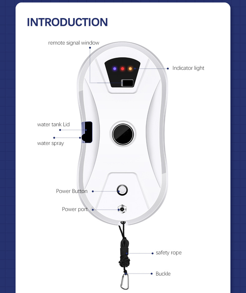 Velusure ClearView™ Window Cleaning Robot