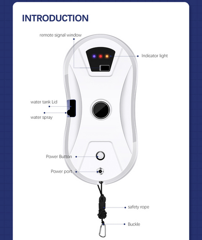 Velusure ClearView™ Window Cleaning Robot